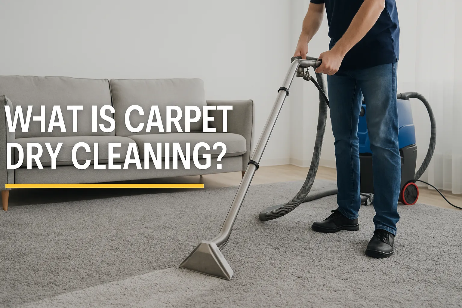What Is Carpet Dry Cleaning?